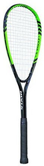Nivia Attack Ti Squash racket full size Green Strung Squash Racquet Pack of: 1, 160 g Nivia Squash