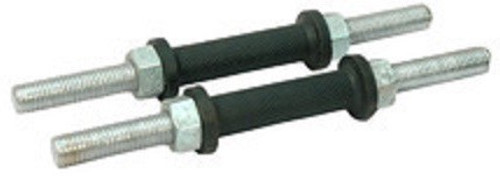 HOMMER Ultimate Dumbbell Rods Pair Weight Lifting Bar Silver HOMMER Bars