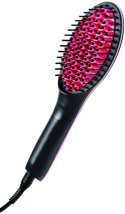 iStore Simply Straight Ceramic Straightening Brush 040 Hair Straightener Black iStore Hair Straighteners