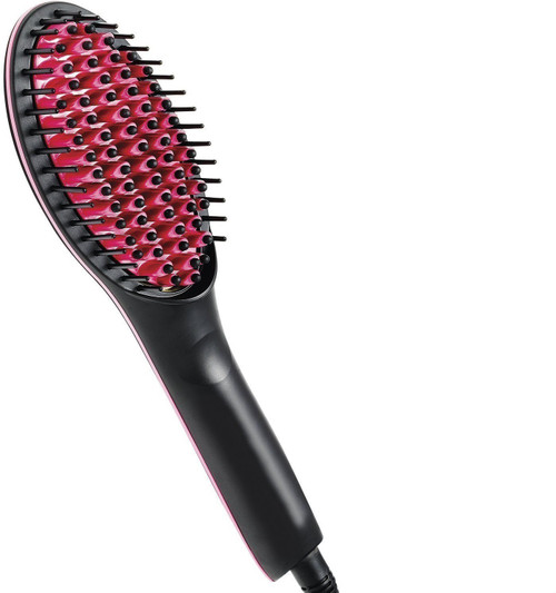 Italish Ceramic Electric DigitalFast Brush Magic 1 Hair Straightener Black Italish Hair Straighteners