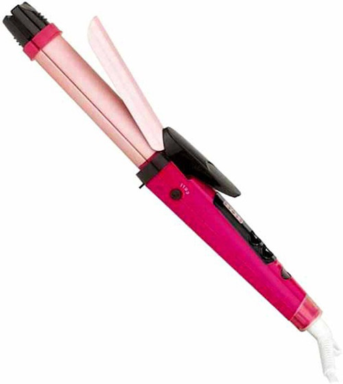 Best Ideas Branded 2 in 1 Hair Beauty Set 1818 Branded 2 in 1 Straightener cum Curler 1818 Hair Straightener Pink Best Ideas Hair Straighteners