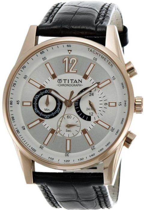 Titan NC9322WL01 Octane Analog Watch For Men Titan Wrist Watches