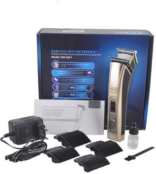 Wonder World ™ KM 5017 Hair Clippers For Men Trimmer Haircut Kit Ceramic Blade Rechargeable Runtime: 42 min Trimmer for Men Multicolor Wonder World Tr