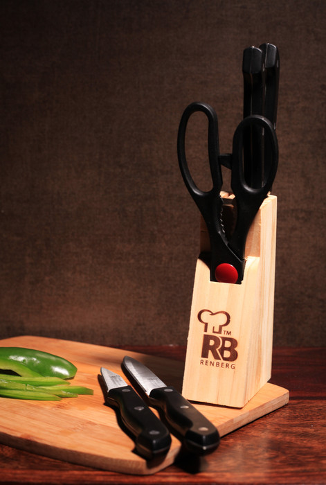 Renberg RB 8810 Stainless Steel Knife Set Pack of 6 Renberg Kitchen Knives