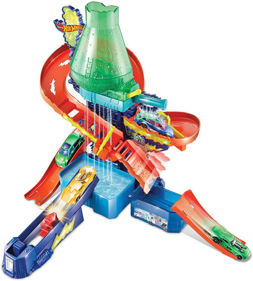 Hot Wheels Shifters Color Splash ScienceLab Playset Multicolor Hot Wheels Push Pull Along