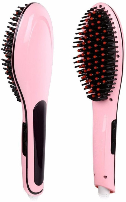 Cheeky Digital Display Electronic Comb HQT 906 Hair Straightener Pink Cheeky Hair Straighteners