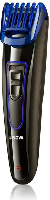 NOVA NHT 1071 Titanium coated USB Runtime: 45 min Trimmer for Men Blue NOVA Trimmers