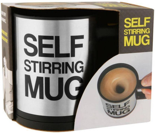 ACM Automatic Stainless Coffee Mixing Cup Blender Self Stirring time saving smart kitchen Plastic Coffee Mug 250 ml ACM Mugs
