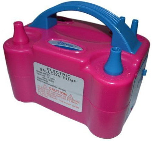 SAMYO Super High Power Portable Air Blower Electric Balloon Inflator Pump Balloon Pump Blue, Pink SAMYO Sports