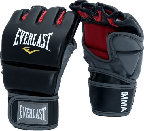 Everlast Grappling Training Gloves LXL Boxing Gloves Black, Red Everlast Boxing Gloves
