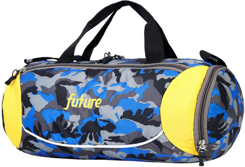 Future Eteme no. GB1016 Camo Print Yellow, Backpack Future Gym Bag