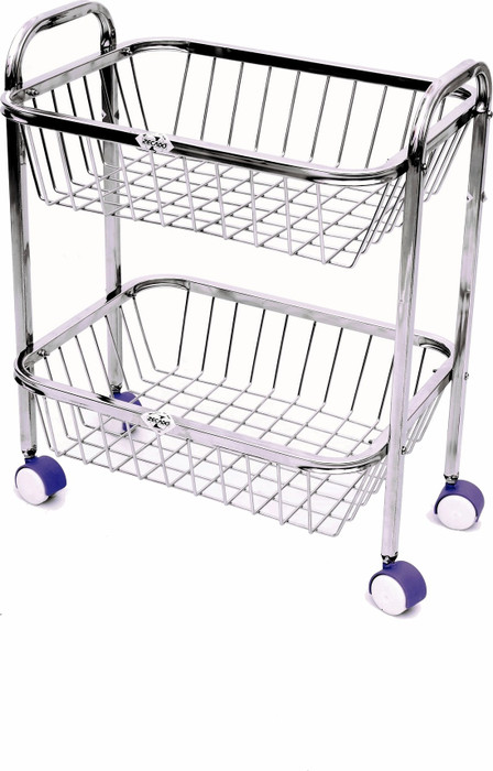 Zecado KTSQ2SH1215SQ Stainless Steel Kitchen Trolley Zecado Kitchen Trolleys