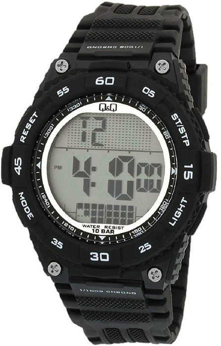 Q Q M147J001Y Digital Watch For Men Q Q Wrist Watches