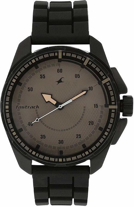 Fastrack NG3084NP01 Commando Analog Watch For Men Fastrack Wrist Watches
