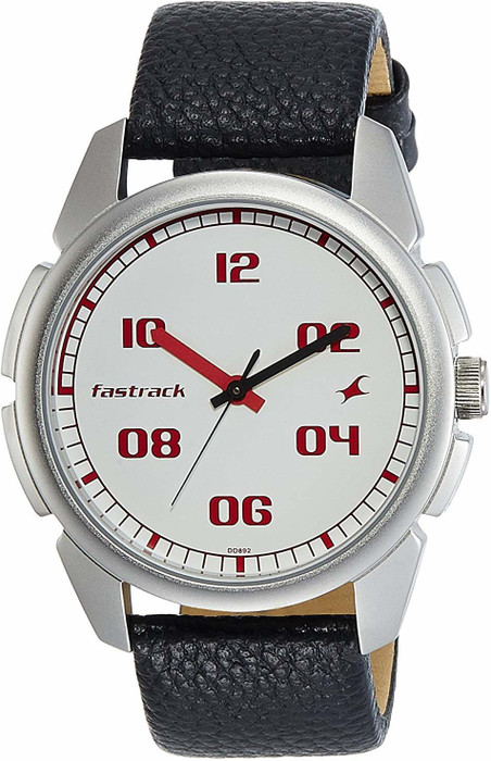 Fastrack NG3124SL01 Bare Basic Analog Watch For Men Fastrack Wrist Watches
