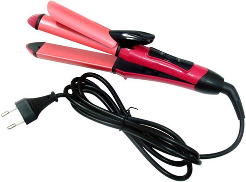 BHAVYA Perfect 2 in 1 PN 2009 Hair Straightener Pink BHAVYA Hair Straighteners