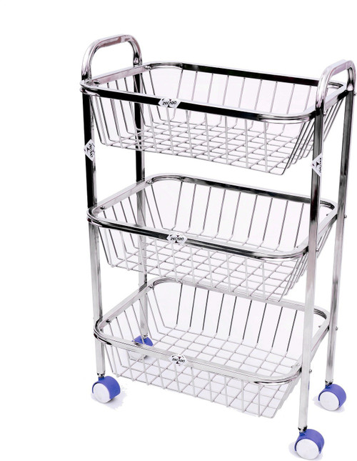 Zecado KTSQ3SH1215SQ Stainless Steel Kitchen Trolley Zecado Kitchen Trolleys