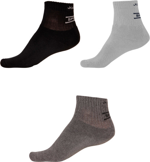 JOCKEY Men Striped Ankle Length Pack of 3 JOCKEY Men's and Women's Socks