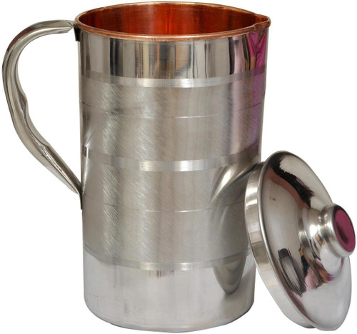 krishna brass gallery 1.7 L Water Jug Steel krishna brass gallery Jugs
