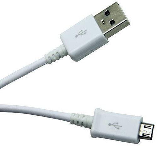 DHHAN USB/Data/Sync cable for Samsung Galaxy S Duos 3 SM G313HU 1.1 m Micro USB Cable Compatible with Samsung Galaxy S Duos 3 SM G313HU, White, One Ca