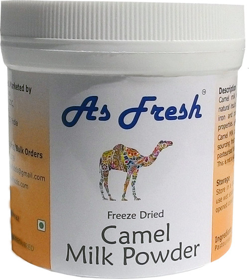 As Fresh Freeze Dried Camel Milk powder 100g Freeze Dried, 100% Pure, Gluten Free Milk Powder 100 g As Fresh Milk Powder
