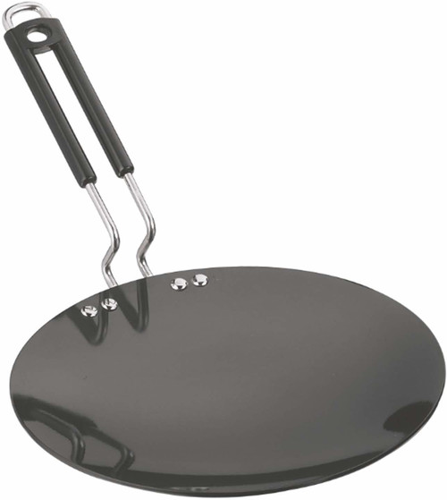 Vinod Hard anodised Tawa Cookware Black , Roti Tawa 25 cm diameter Hard Anodised Vinod Tawas