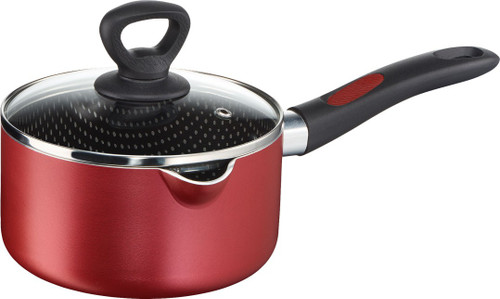 TEFAL Simply Chef Sauce Pan 16 cm diameter with Lid Aluminium, Non stick TEFAL Pans