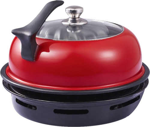 Wonderchef Gas Oven Tandoor DUO by Chef Sanjeev Kapoor Tawa 30 cm diameter with Lid Aluminium, Non stick Wonderchef Tawas