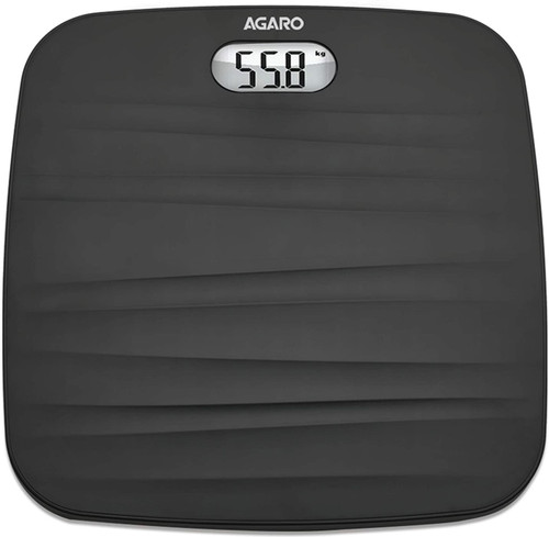 AGARO Electronic Personal Scale_WS502 Weighing Scale Black AGARO Weighing Scales
