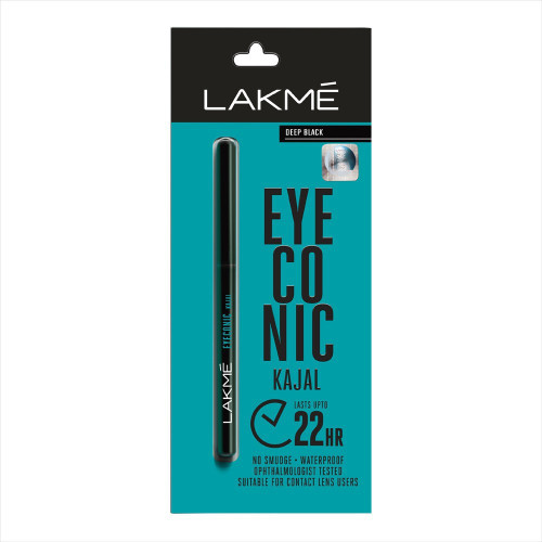 Lakme Eyeconic Kajal Pencil Deep Black, 0.35 g Lakme Kajal