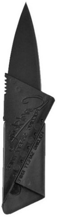 Exciting Lives Credit Card Pocket Knife Black Exciting Lives Camping Knives Tools