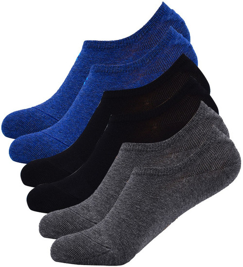 Sky World Men Women Solid Low Cut Pack of 3 Sky World Men's and Women's Socks