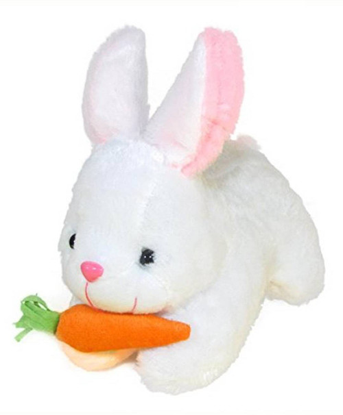 AVS Soft Rabbit With Carrot 26 cm White AVS Soft Toys