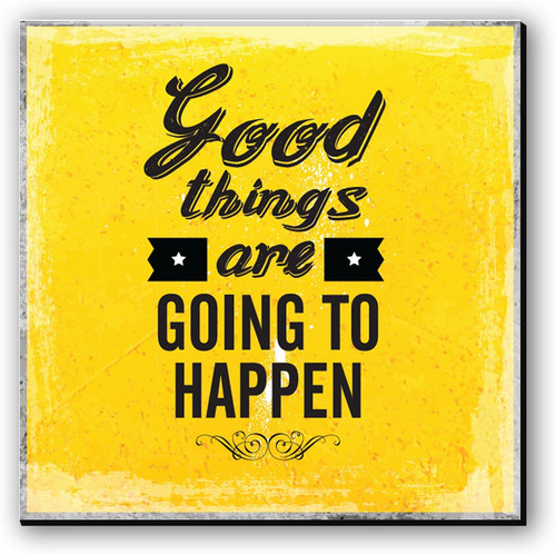 Seven Rays Good Things are Going to Happen Fridge Magnet Pack of 1 Multicolor Seven Rays Magnets