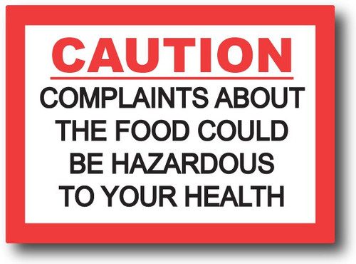 Nourish Complaints About The Food Fridge Magnet Pack of 1 Multicolor Nourish Magnets