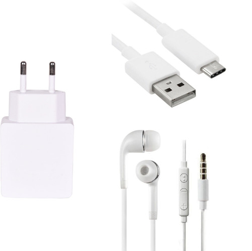 Mudit Retail Ventures Wall Charger Accessory Combo for LeTV 1S White Mudit Retail Ventures Mobiles Accessories Combos