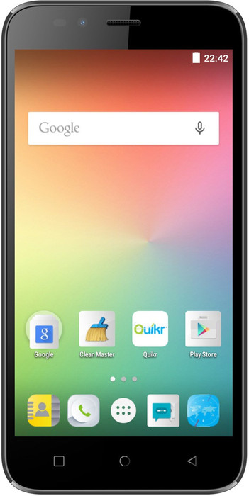 Micromax Canvas Pace 4G Q416 Dual Sim Black Black, 8 GB 1 GB RAM Micromax Mobiles