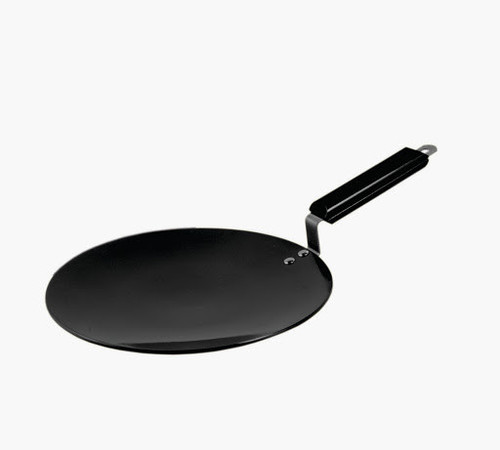Sumeet 4mm Hard Anodised No.11 Concave Punjabi Handle Tawa 11 cm diameter Hard Anodised, Non stick Sumeet Tawas