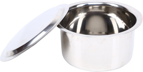 daksh enterprises Tope with Lid 2 L capacity 30 cm diameter Stainless Steel daksh enterprises Cookware Pots