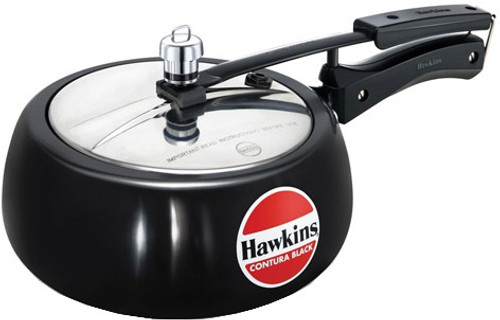 Hawkins Contura Black 3.5 L Pressure Cooker Aluminium Hawkins Pressure Cookers