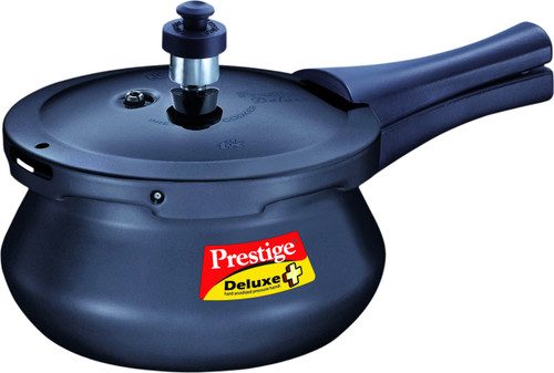 Prestige Deluxe Plus Hard Annodised Pressure Handi 2 L Induction Bottom Pressure Cooker Hard Anodized Prestige Pressure Cookers