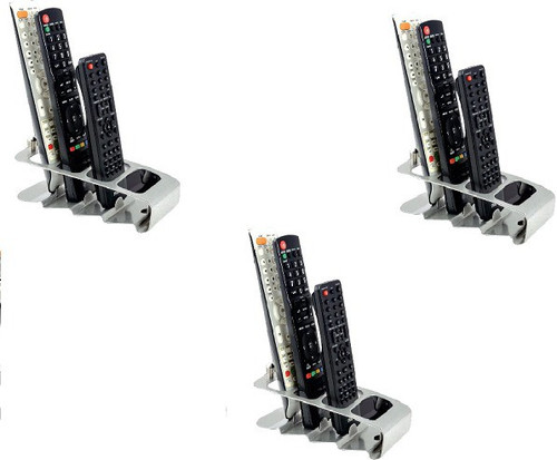 Anjali Display Mini Remote Companion Iron Wall Shelf Number of Shelves 4, Black Anjali Display Wall Shelves