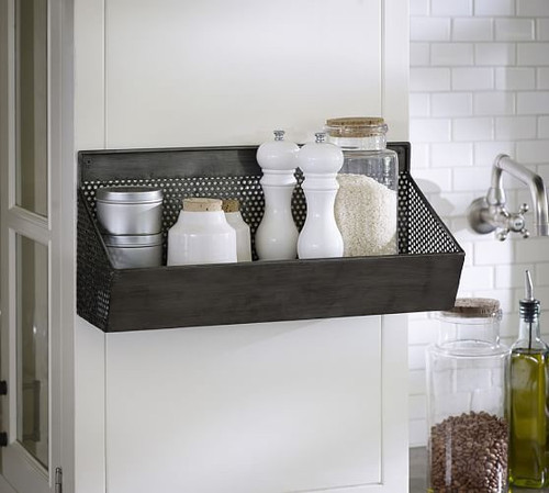 The New Look Kh2single Steel Wall Shelf Number of Shelves 1, Black The New Look Wall Shelves