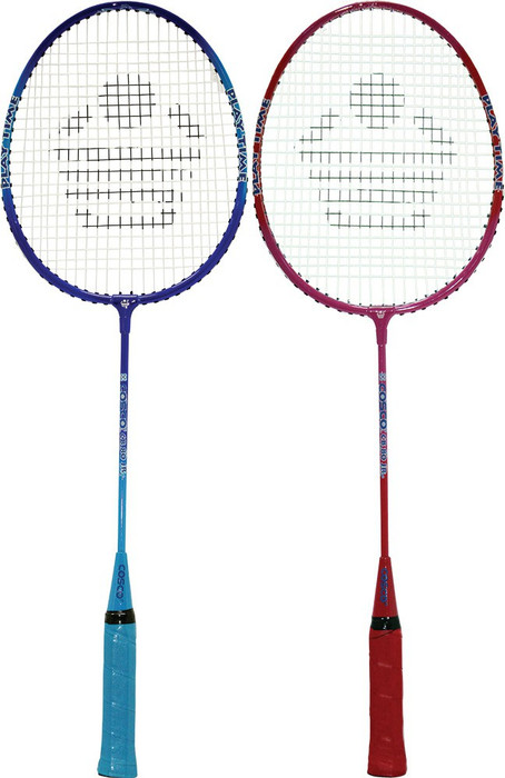 Cosco CB 80 Multicolor Strung Badminton Racquet Pack of: 2, 100 g Cosco Badminton Racquet