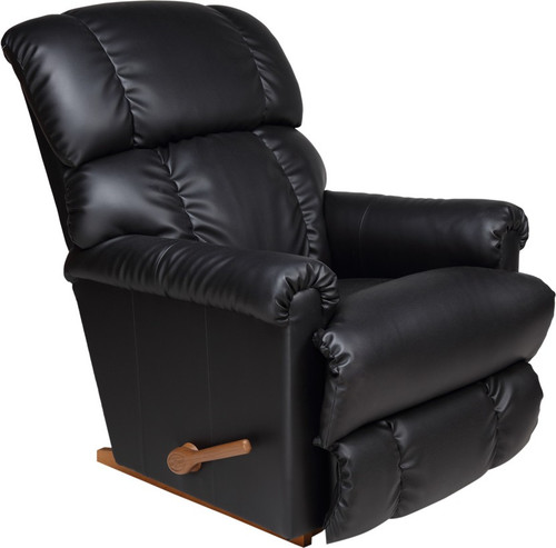 La Z Boy Pinnacle Leatherette Manual Rocker Recliners Recliner Finish Color Black, Knock Down La Z Boy Recliners