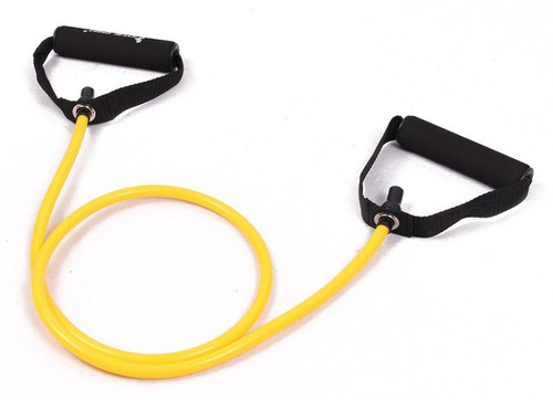 Vinto PREMIUM PRO YELLOW FOR TIGHTENING AND TONING Resistance Tube Yellow Vinto Resistance Tubes