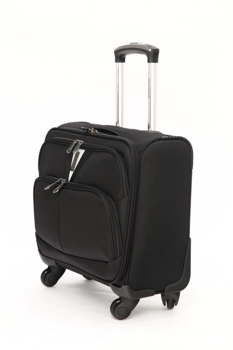Mboss Overnighter Laptop Trolley Small Travel Bag Large Black Mboss Small Travel Bags