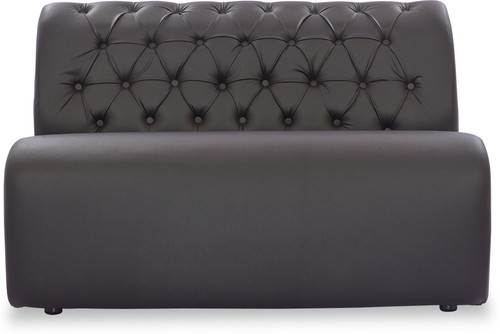 Durian BID/32625 Leatherette 2 Seater Sofa Finish Color Black, Knock Down Durian Sofas Sectionals