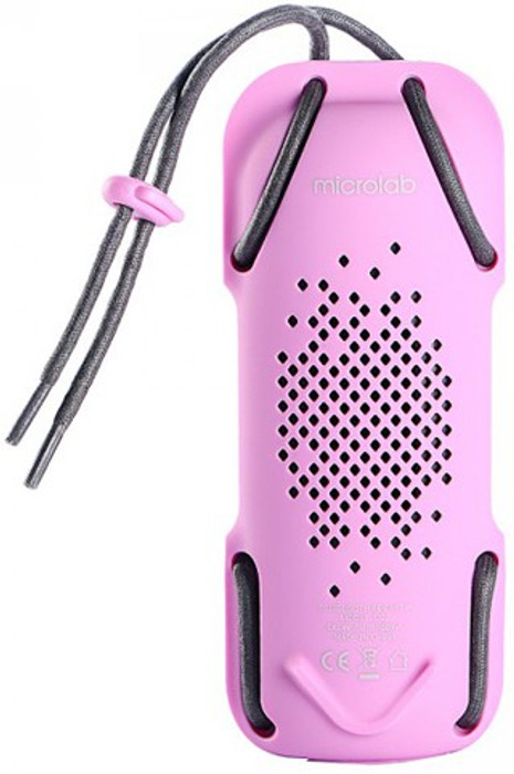 Microlab D22 Portable Bluetooth Speaker Pink, 2.0 Channel Microlab Speakers
