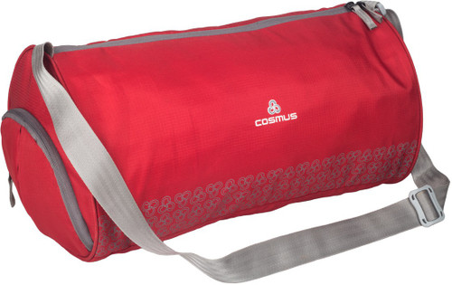 Cosmus Bayliss Red with shoe compartment 18.5 inch / 47 cm Gym Duffle Bag Red, Kit Bag Cosmus Gym Bag